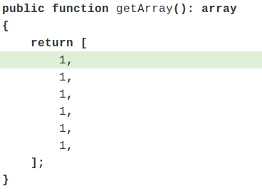 array coverage